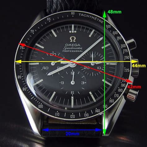 omega speedmaster lug size|omega speedmaster watch sizes.